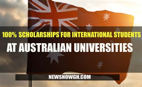 Australian Universities Offering 100% Scholarship