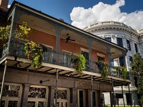 Louisiana Supreme Court Building Front Fisheye View New Orleans Stock ...