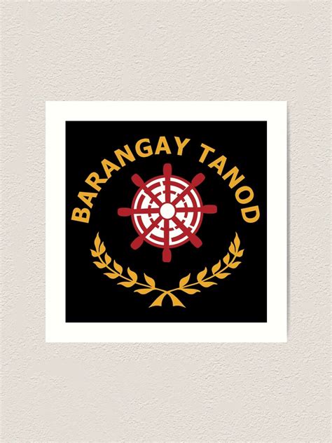 "BARANGAY TANOD WITH WREATH FILIPINO PINOY POLICE CAP HAT" Art Print ...