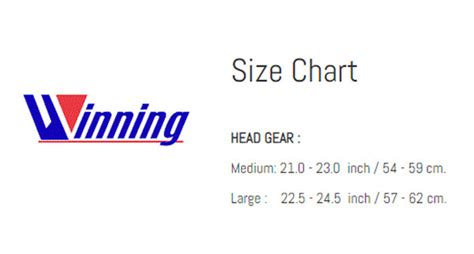 Headgear Size Chart | Tabla de Medidas para Cabezal | Tallas – MSM ...