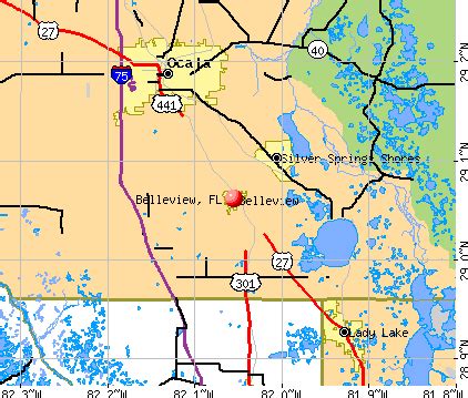 Belleview, Florida (FL 34420) profile: population, maps, real estate, averages, homes ...