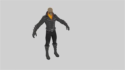 Ghost Rider - 3D Model by davedtaylor