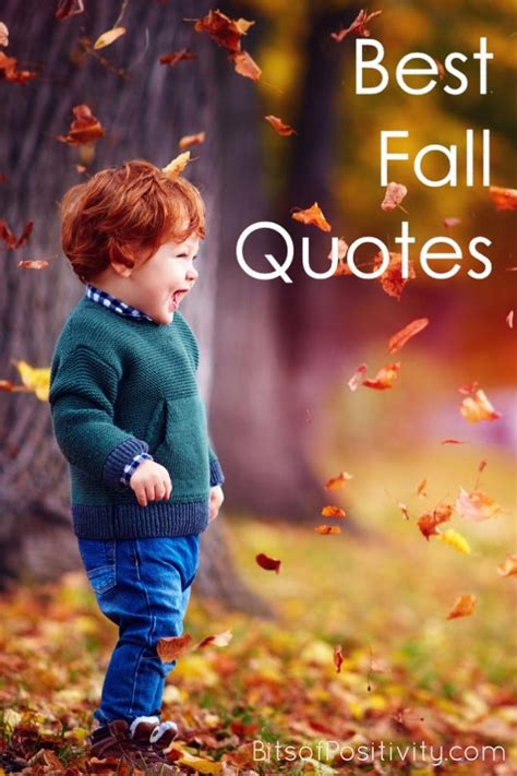 Best Fall Quotes {Favorite Seasonal Inspiration} - Bits of Positivity