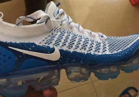 Nike VaporMax White Royal Blue Flyknit | SneakerNews.com