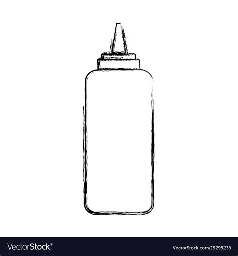 Sauce bottle icon Royalty Free Vector Image - VectorStock