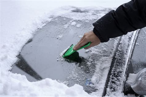 The right and wrong ways to clear ice and snow from your car