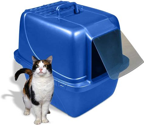 Extra Large Cat Litter Box Enclosed Pan Hooded