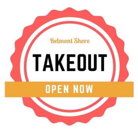 Belmont Shore Restaurants Takeout (Long Beach Guide 2020)