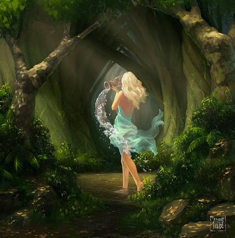 girl in forest art - Google Search | Fantasy art girl, Art, Art girl