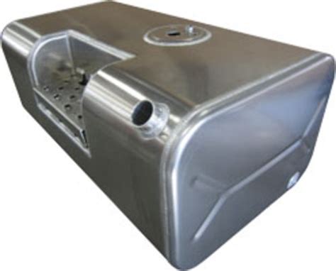 International Fuel Tank 75 Gallon Milgrade Aluminum 18" x 25" x 42 Driver Side