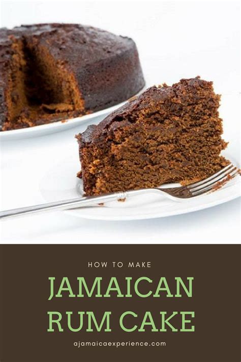 The Jamaican Rum Cake: History and Recipe | Jamaican rum cake, Jamaican ...