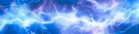 Anime horizontal blue lightning background. Anime cartoon light colors ...