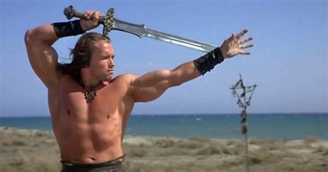 Arnold Schwarzenegger Conan Sword