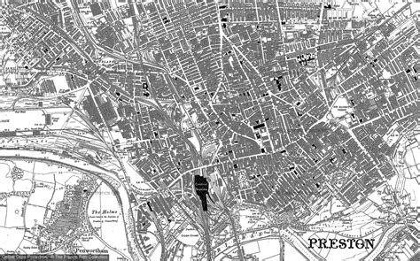 Old Maps of Preston, Lancashire - Francis Frith