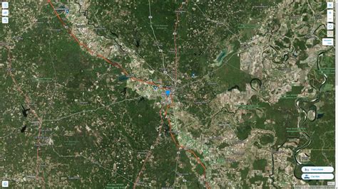 Alexandria, Louisiana Map