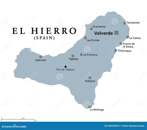 Map Of El Hierro Vector Illustration | CartoonDealer.com #90718170