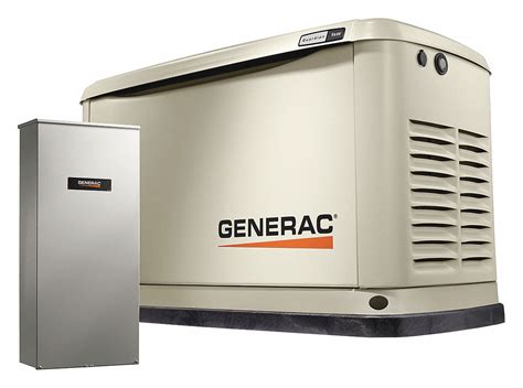 Liquid Propane/Natural Gas Automatic Standby Generator, 120V AC/240V AC - Grainger