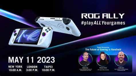 ROG Ally launch event confirmed for May 11th, price and specs to be revealed | GBAtemp.net - The ...