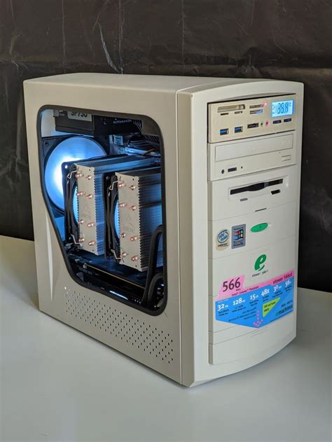 Retro 90's Gaming PC Build Sleeper | Custom computer case, Custom computer, Diy pc case