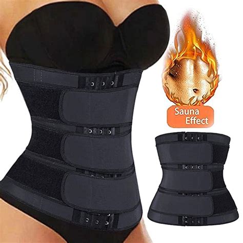 Women's Waist Trainer Corset Trimmer Belt Waist Cinchers Body Shaper Slimming Sports Girdle ...