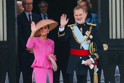 Spain's King Felipe and Queen Letizia join other royals at coronation ...