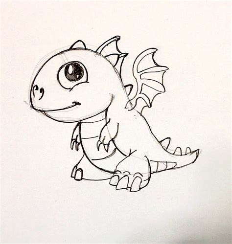 Chinese Dragon Easy Drawing at GetDrawings | Free download