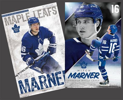 COMBO: Mitch Marner Toronto Maple Leafs NHL Hockey Posters 2-Poster Se ...