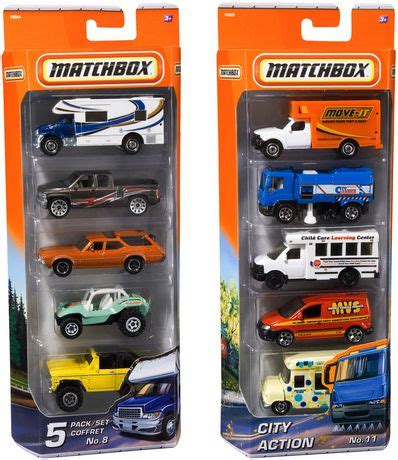 Matchbox Vehicles 5-Pack - Styles May Vary | Walmart Canada