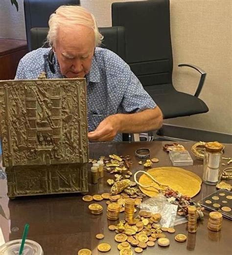 Photos apparently show famed hidden treasure found after 10-year search ...