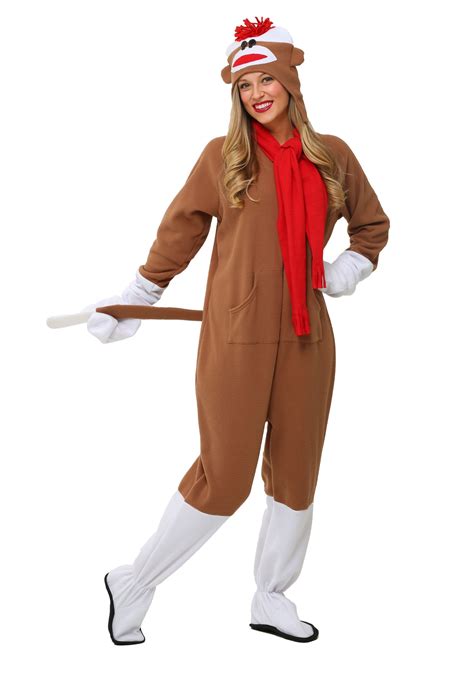 Exclusive Adult Sock Monkey Costume