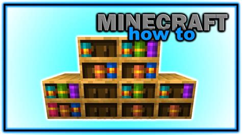 How To Craft Bookshelf Minecraft