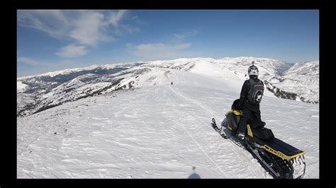 Cooke City, MT backcountry snowmobiling March 2018 - YouTube