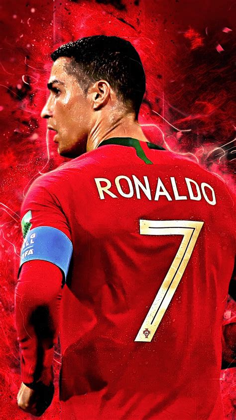 Cristiano Ronaldo Jersey Number 7 4K Ultra HD Mobile Phone Wallpaper