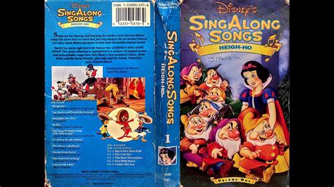 Disney sing along songs vhs - vetmyte