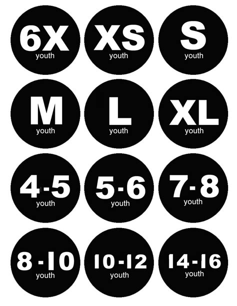 Clothing Storage Labels 6x+ - The Idea Room