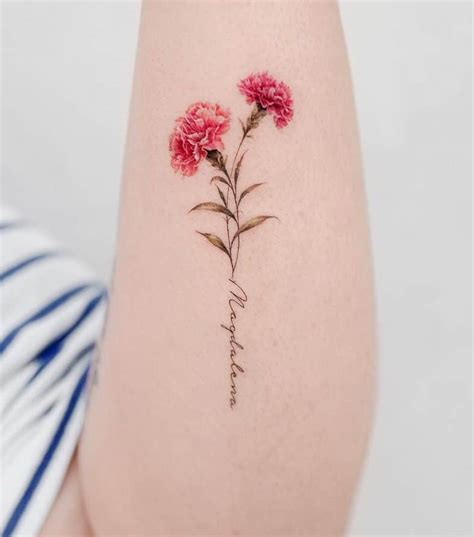 The Meanings Of Carnation Tattoos (Explained In Detail)