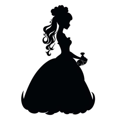 Premium Photo | A silhouette of a lady with a bottle of champagne.