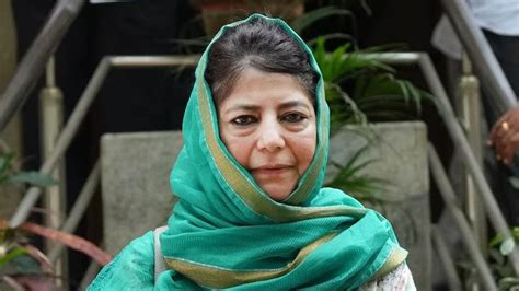 Mehbooba Mufti 'manhandled', stopped from holding pro-Palestine protest ...