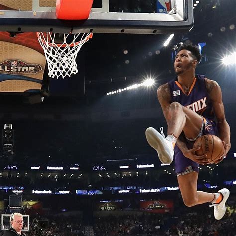 Derrick Jones Jr. Gets an Assist from Devin Booker for 2nd Slam in Dunk Contest | News, Scores ...