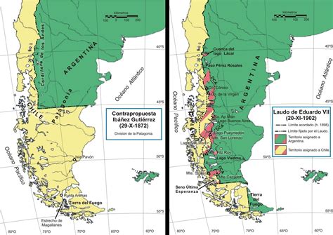 Argentina-Chile boundary in Patagonia: Chilean equidistant proposal 1872 vs British Arbitration ...