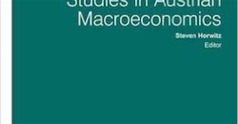 Studies in Austrian Macroeconomics | Mercatus Center
