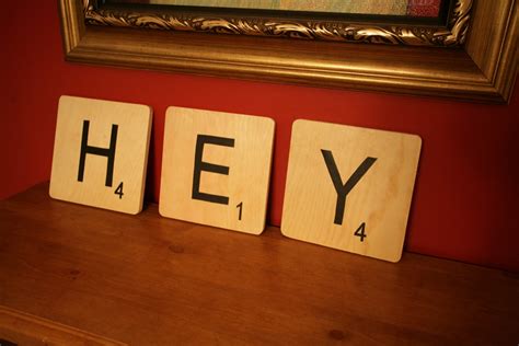 Cool Craft: Scrabble Name Tiles - How to Nest for Less™