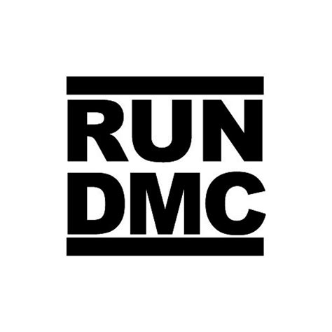 Run Dmc Logo Decal