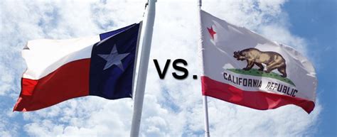 California vs. Texas: Why California is Politically More Competitive