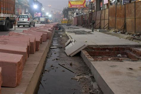 Here’s What Delhi’s Iconic Chandni Chowk Looks Like With The Makeover Project Underway