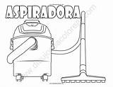 Aspiradora Dibujo A color Y Para Colorear sketch template