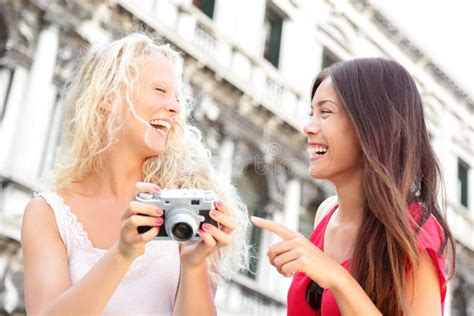 Women Friends - Girlfriends Laughing Having Fun Stock Photo - Image of cell, camera: 33976058