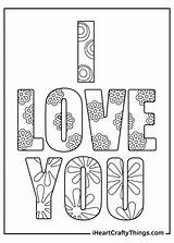 I Love You Coloring Pages  Love coloring Baby sketch template