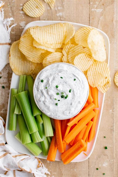 Creamy Potato Chip Dip | YellowBlissRoad.com