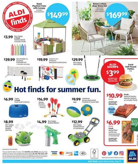 ALDI Sneak Peak In-Store Ad May 31 – Jun 06, 2023